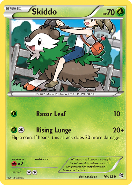 Skiddo 16/162 XY BREAKthrough