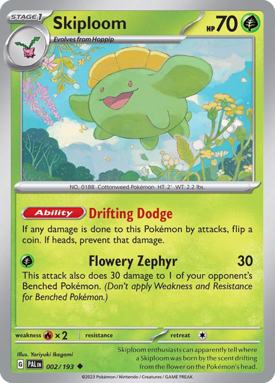 Skiploom 2/193 Scarlet & Violet Paldea Evolved