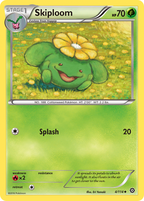 Skiploom 4/114 XY Steam Siege