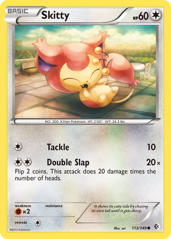Skitty 113/149 Black & White Boundaries Crossed