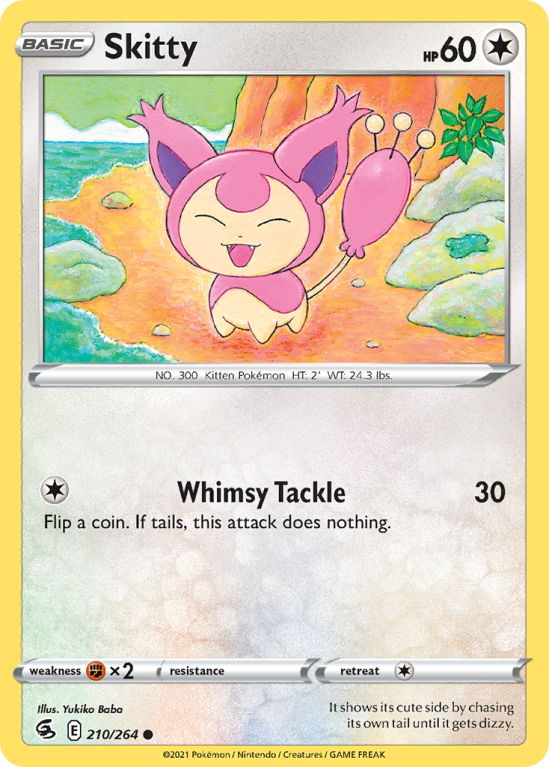 Skitty 210/264 Sword & Shield Fusion Strike