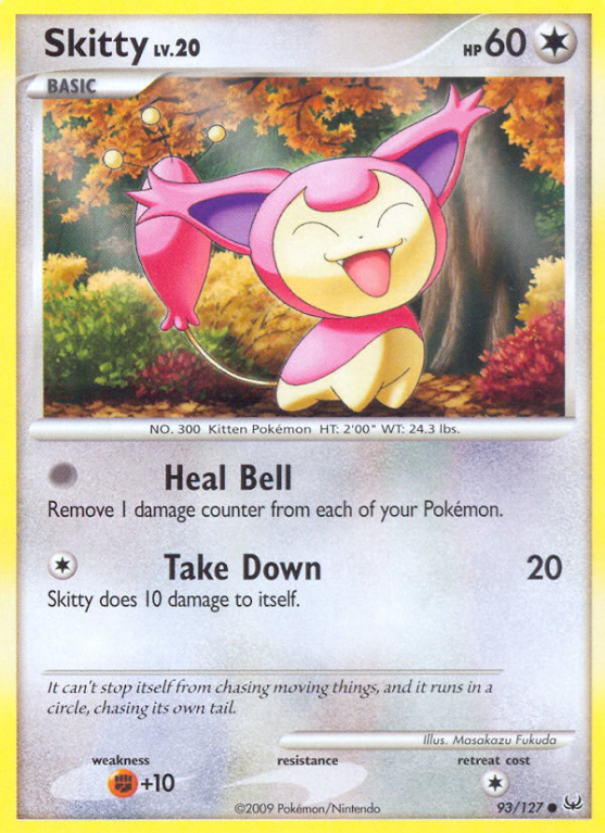 Skitty 93/127 Platinum Platinum
