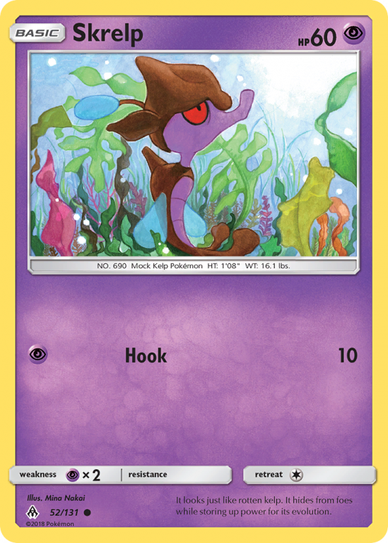 Skrelp 52/131 Sun & Moon Forbidden Light