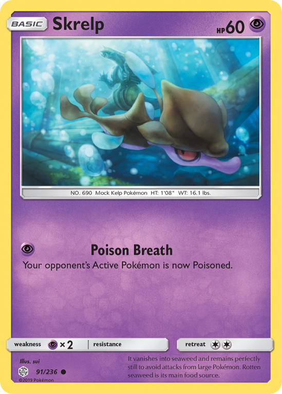 Skrelp 91/236 Sun & Moon Cosmic Eclipse