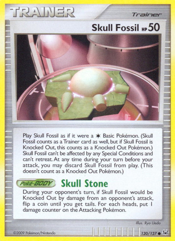 Skull Fossil 120/127 Platinum Platinum
