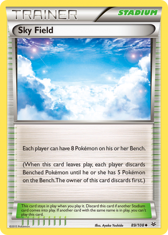 Sky Field 89/108 XY Roaring Skies