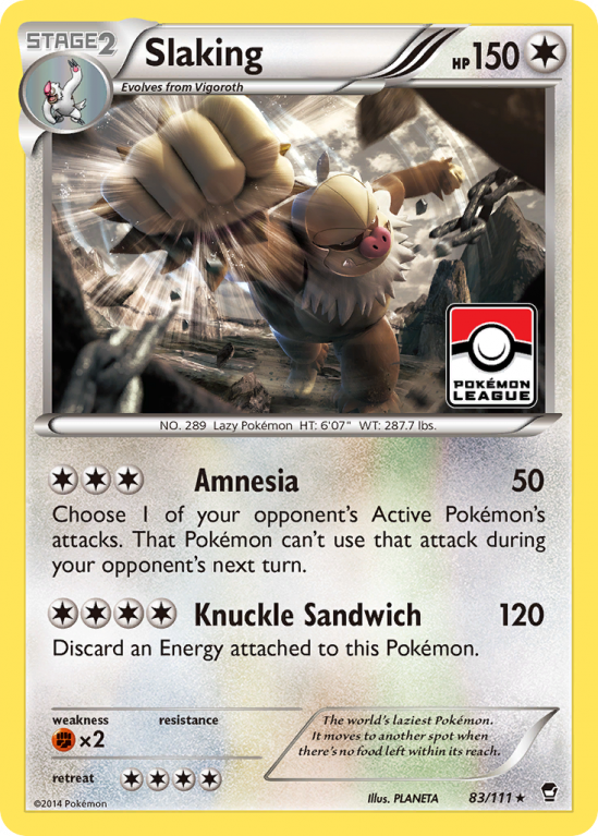 Slaking 83/111 XY Furious Fists