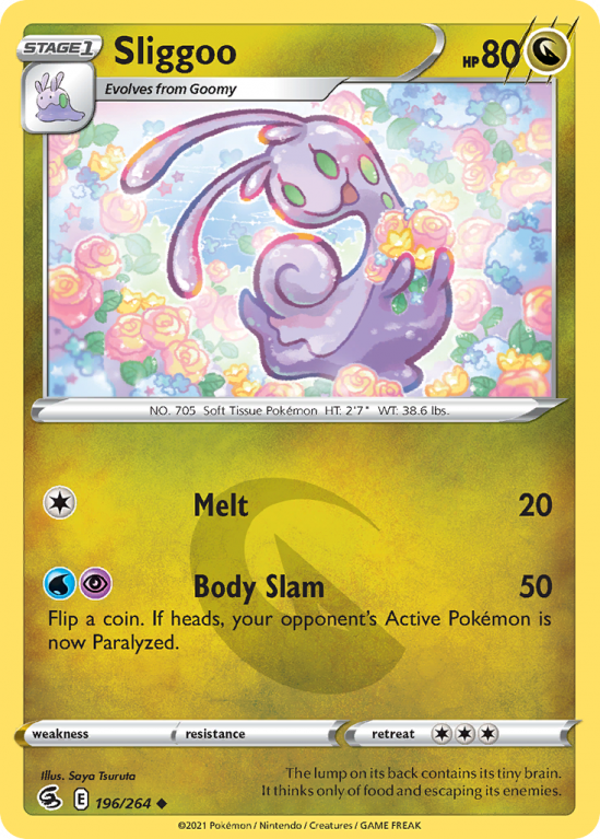 Sliggoo 196/264 Sword & Shield Fusion Strike