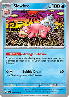 Slowbro 43/198 Scarlet & Violet Scarlet & Violet