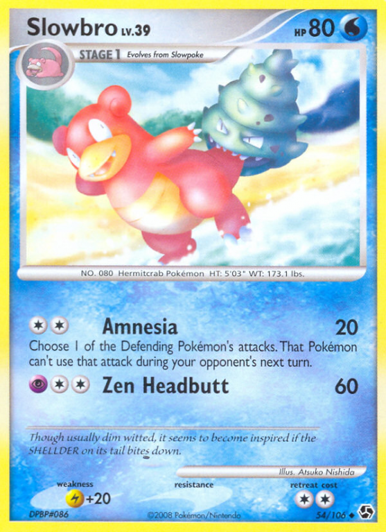 Slowbro 54/106 Diamond & Pearl Great Encounters
