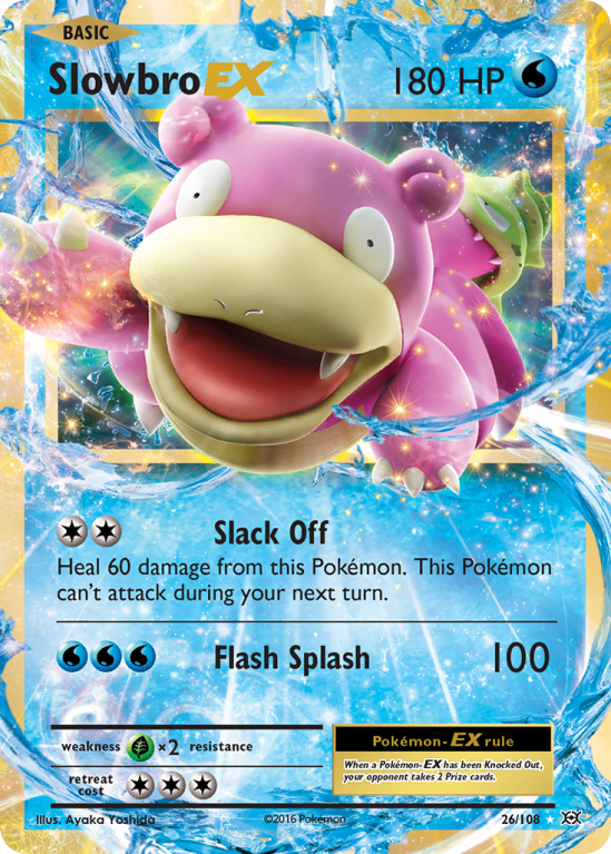 Slowbro-EX 26/108 XY Evolutions