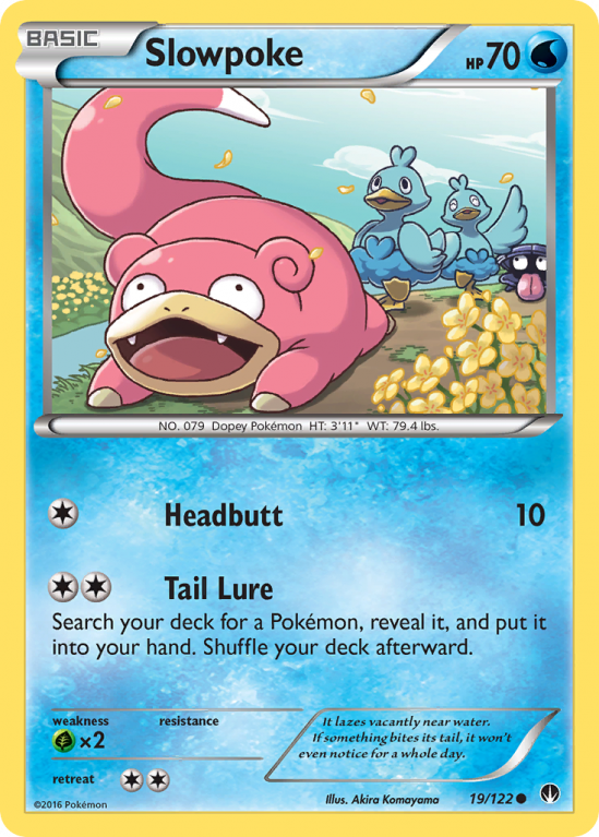 Slowpoke 19/122 XY BREAKpoint