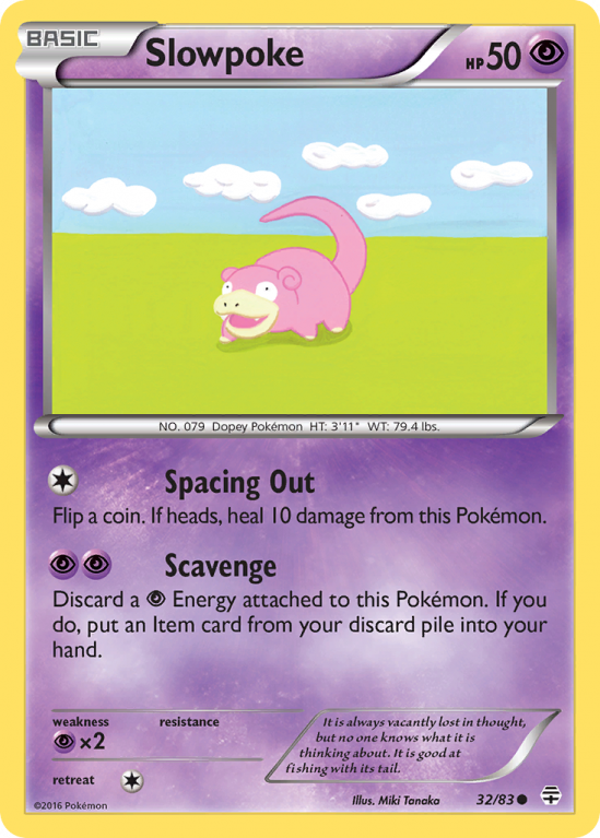 Slowpoke 32/115 XY Generations