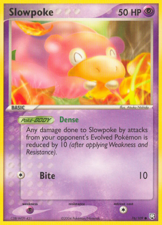 Slowpoke 76/109 EX Team Rocket Returns