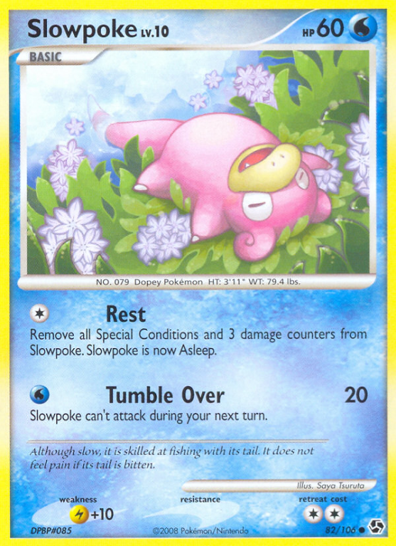 Slowpoke 82/106 Diamond & Pearl Great Encounters