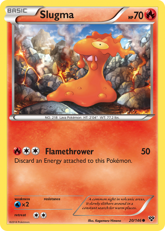 Slugma 20/146 XY XY