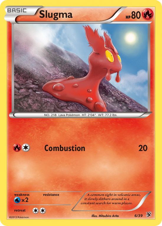 Slugma 6/39 XY Kalos Starter Set