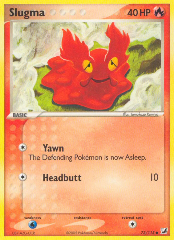 Slugma 73/115 EX Unseen Forces