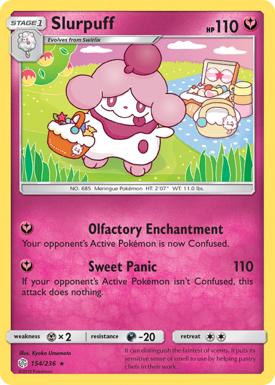 Slurpuff 154/236 Sun & Moon Cosmic Eclipse