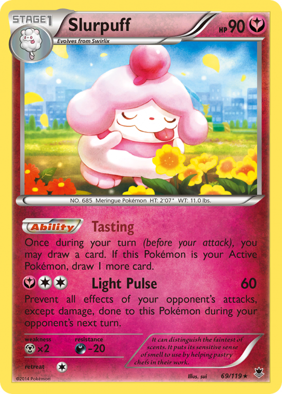 Slurpuff 69/119 XY Phantom Forces