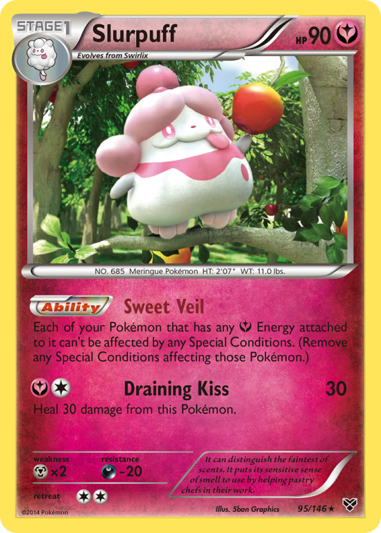Slurpuff 95/146 XY XY