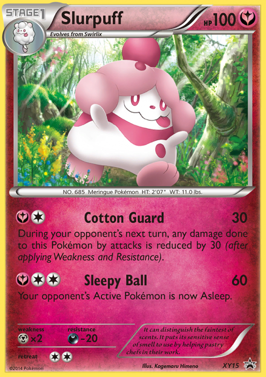 Slurpuff XY15/183 XY XY Black Star Promos