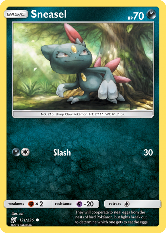 Sneasel 131/236 Sun & Moon Unified Minds
