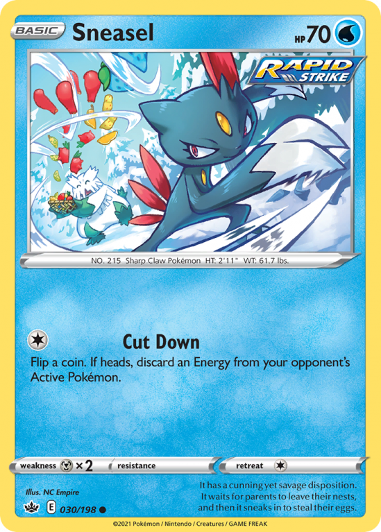 Sneasel 30/198 Sword & Shield Chilling Reign