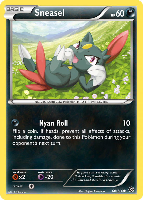 Sneasel 60/114 XY Steam Siege