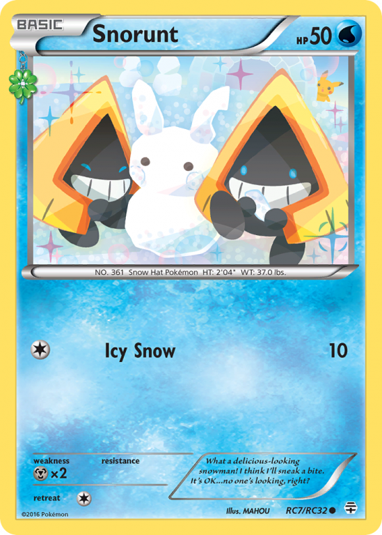 Snorunt RC7/115 XY Generations