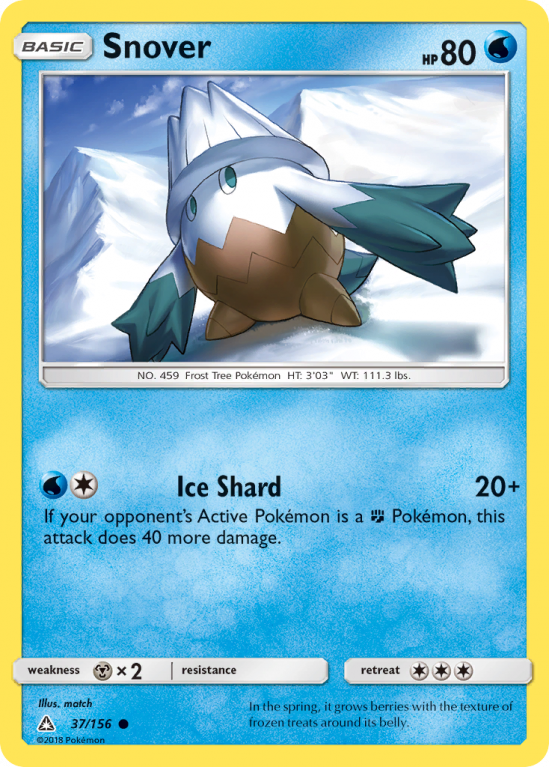 Snover 37/156 Sun & Moon Ultra Prism