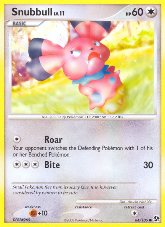 Snubbull 84/106 Diamond & Pearl Great Encounters