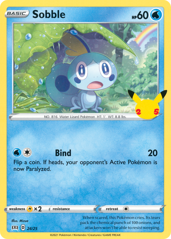 Sobble 24/25 Other McDonald's Collection 2021