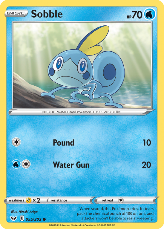 Sobble 55/202 Sword & Shield Sword & Shield