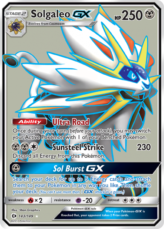 Solgaleo-GX 143/149 Sun & Moon Sun & Moon