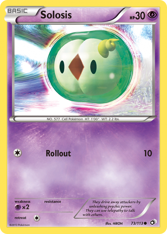 Solosis 73/113 Black & White Legendary Treasures