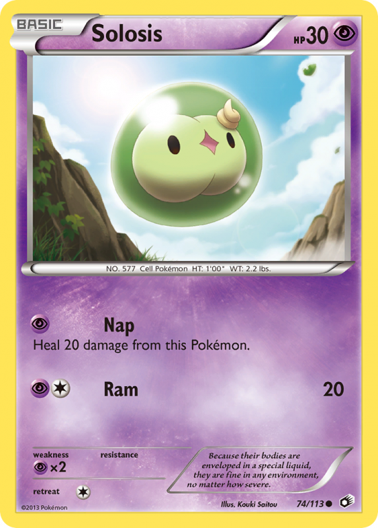 Solosis 74/113 Black & White Legendary Treasures