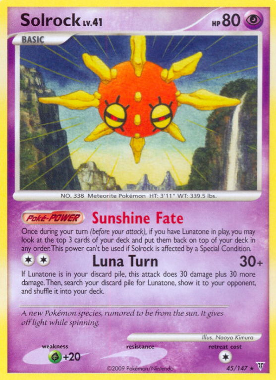 Solrock 45/147 Platinum Supreme Victors
