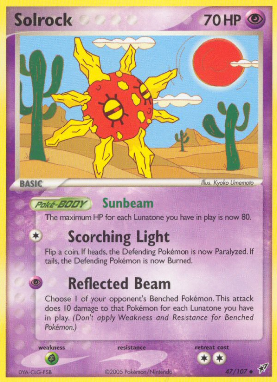 Solrock 47/107 EX Deoxys
