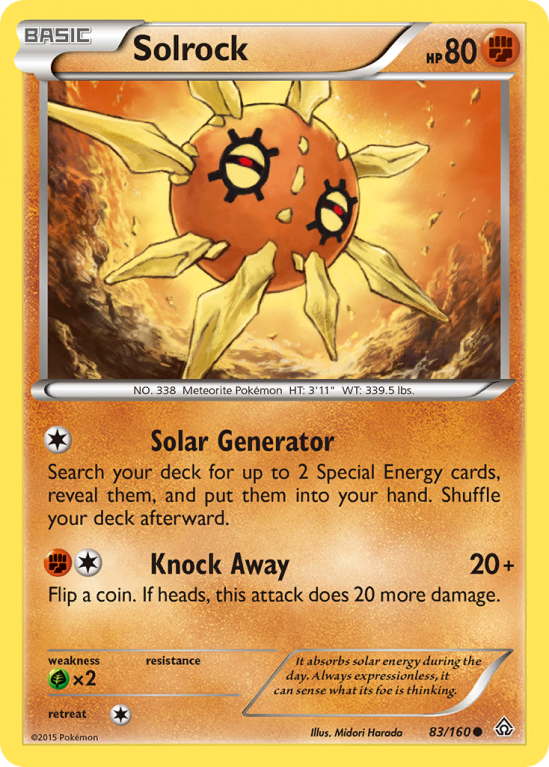 Solrock 83/160 XY Primal Clash