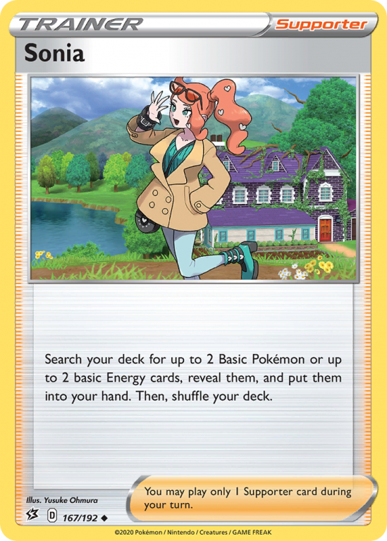 Sonia 167/192 Sword & Shield Rebel Clash