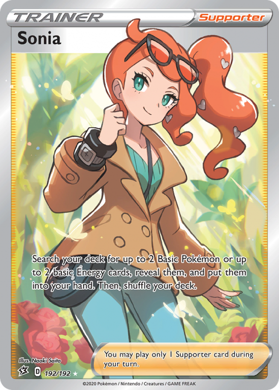 Sonia 192/192 Sword & Shield Rebel Clash