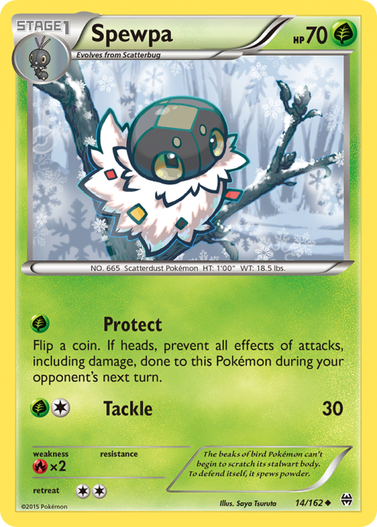 Spewpa 14/162 XY BREAKthrough