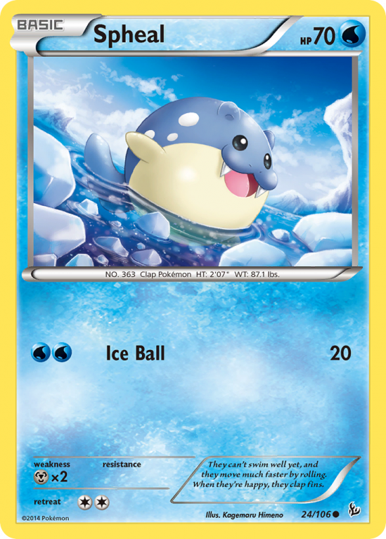 Spheal 24/106 XY Flashfire
