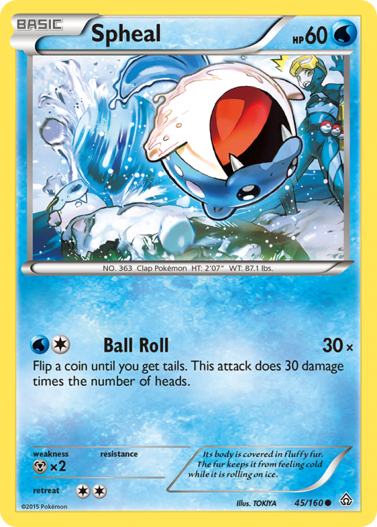 Spheal 45/160 XY Primal Clash