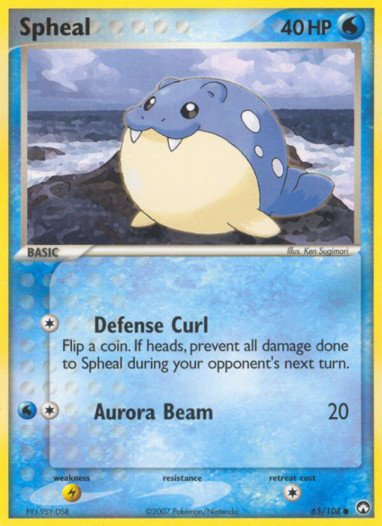 Spheal 65/108 EX Power Keepers