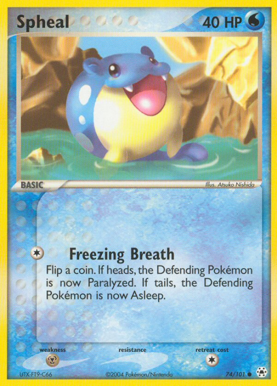 Spheal 74/101 EX Hidden Legends
