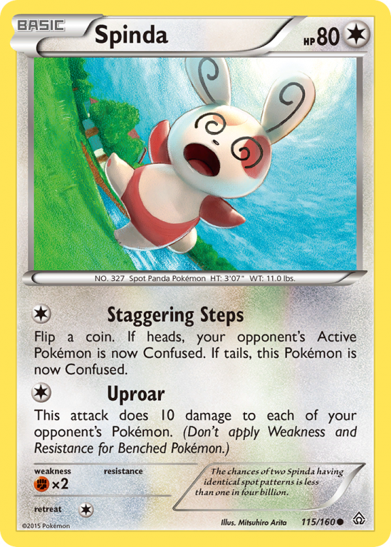 Spinda 115/160 XY Primal Clash
