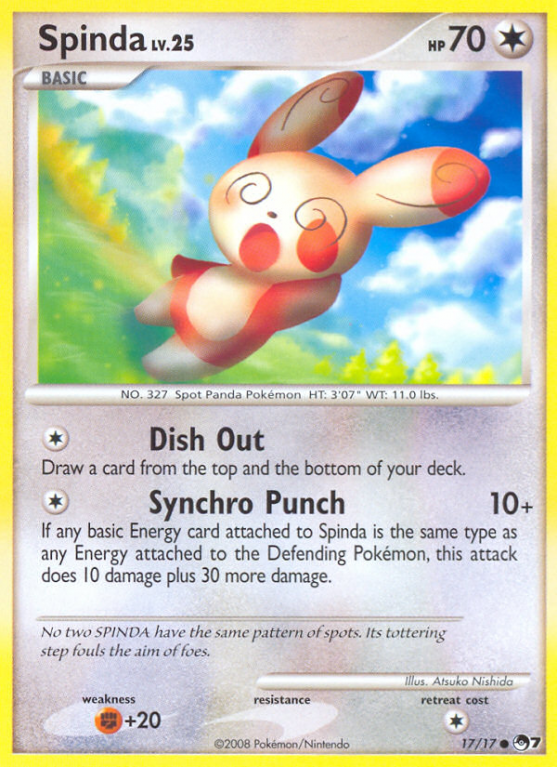 Spinda 17/17 POP POP Series 7