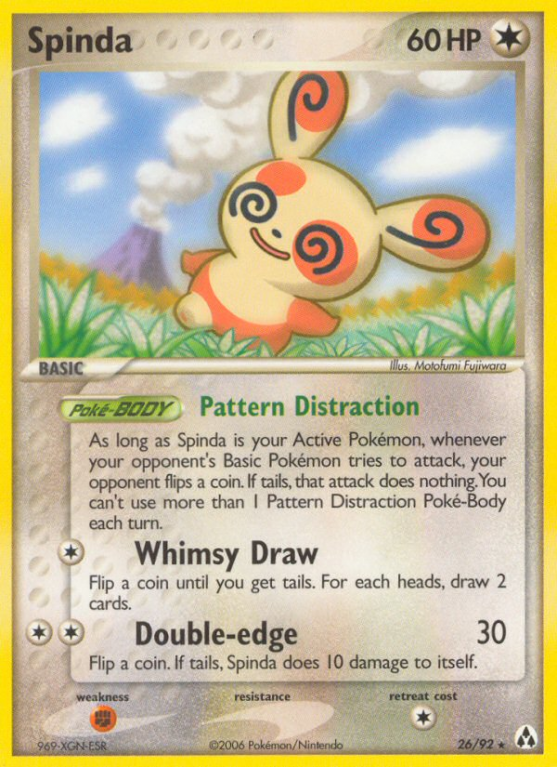 Spinda 26/92 EX Legend Maker